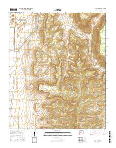 Sand Canyon 2017 topographic map thumbnail