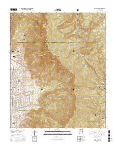 Sandia Crest 2017 topographic map thumbnail