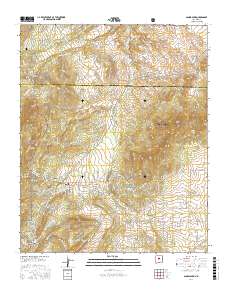 Sandia Park 2017 topographic map thumbnail
