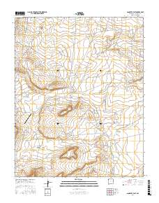 Sanostee East 2017 topographic map thumbnail