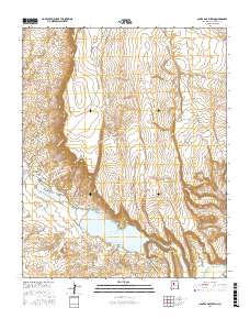 Santa Ana Pueblo 2017 topographic map thumbnail