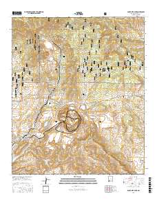 Santa Rita Mine 2017 topographic map thumbnail