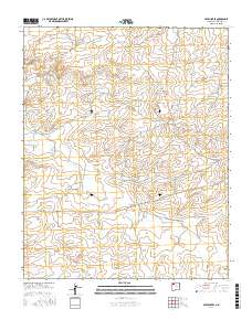 Seven Lakes 2017 topographic map thumbnail