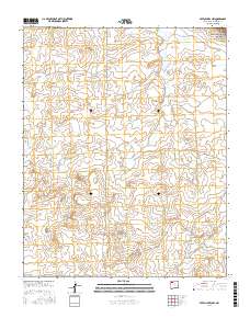 Seven Lakes NW 2017 topographic map thumbnail