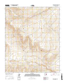 Shannon Draw 2017 topographic map thumbnail