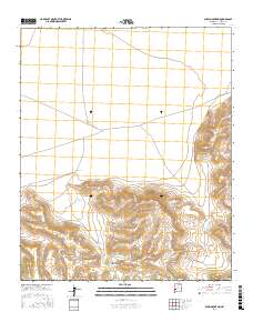 Shaw Mountain 2017 topographic map thumbnail