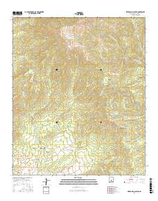 Sierra Blanca Peak 2017 topographic map thumbnail