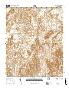 Sierra De La Cruz 2017 topographic map thumbnail
