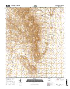 Sierra Larga South 2017 topographic map thumbnail