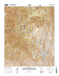 Silver City 2017 topographic map thumbnail