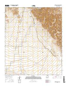 Sixteen Canyon 2017 topographic map thumbnail