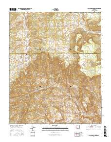 Wild Horse Canyon 2017 topographic map thumbnail