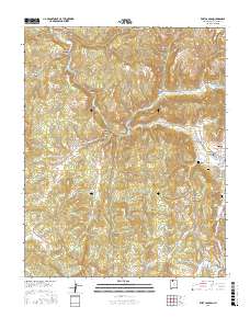 Wirt Canyon 2017 topographic map thumbnail