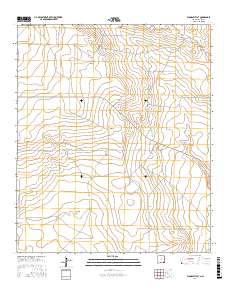 Woodley Flat 2017 topographic map thumbnail