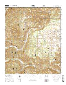 Woodson Canyon 2017 topographic map thumbnail