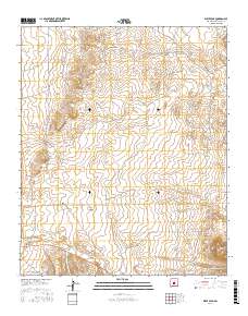 Wrye Peak 2017 topographic map thumbnail