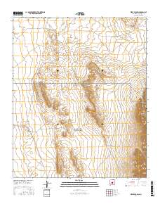 Wrye Peak SW 2017 topographic map thumbnail
