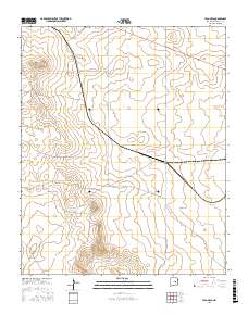 Yeso Mesa 2017 topographic map thumbnail