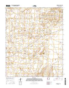 York Ranch 2017 topographic map thumbnail