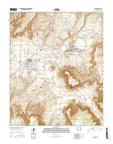 Zuni 2017 topographic map thumbnail