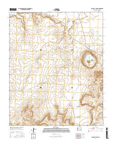 Zuni Salt Lake 2017 topographic map thumbnail