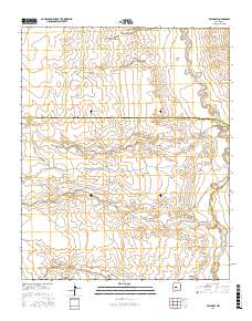 Belen SW 2017 topographic map thumbnail