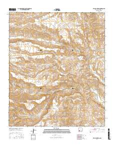 Bell Mountain 2017 topographic map thumbnail