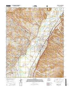 Bernalillo 2017 topographic map thumbnail