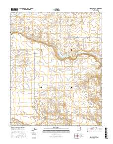 Bible Top Butte 2017 topographic map thumbnail