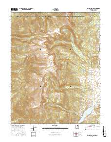 Big Costilla Peak 2017 topographic map thumbnail