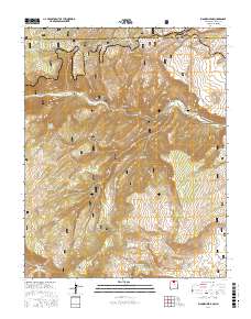 Bighorn Peak 2017 topographic map thumbnail