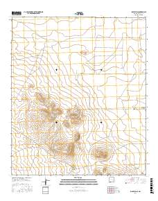 Bisbee Hills 2017 topographic map thumbnail
