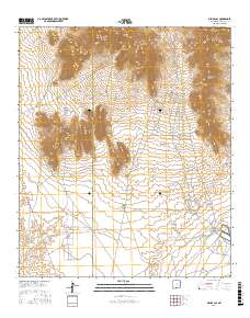 Bishop Cap 2017 topographic map thumbnail
