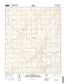 Bitter Creek 2017 topographic map thumbnail