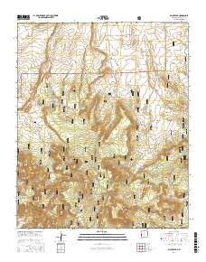 Black Peak 2017 topographic map thumbnail