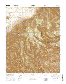 Bland 2017 topographic map thumbnail