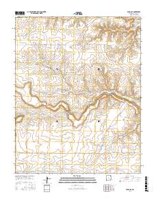 Blind Gap 2017 topographic map thumbnail