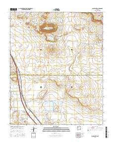 Bluewater 2017 topographic map thumbnail