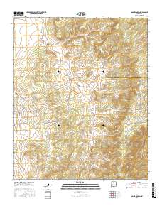 Bonine Canyon 2017 topographic map thumbnail