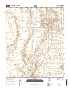 Bonner Lake 2017 topographic map thumbnail