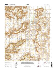 Bookout Ranch 2017 topographic map thumbnail