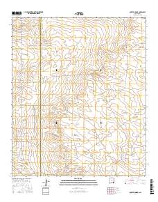 Bootleg Ridge 2017 topographic map thumbnail