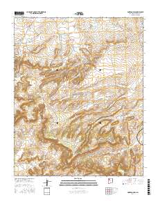 Borrego Pass 2017 topographic map thumbnail