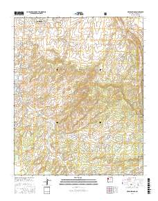 Bread Springs 2017 topographic map thumbnail