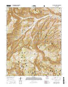 Broke Off Mountain 2017 topographic map thumbnail
