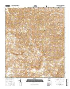 Brushy Mountain 2017 topographic map thumbnail