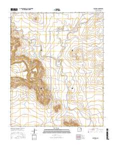 Bueyeros 2017 topographic map thumbnail