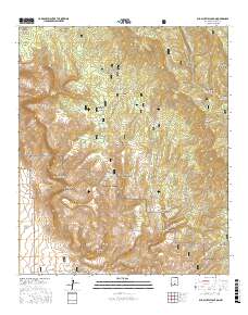 Bug Scuffle Canyon 2017 topographic map thumbnail