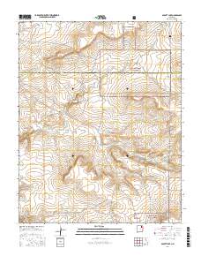 Abbott Lake 2017 topographic map thumbnail
