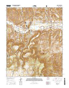 Abiquiu 2017 topographic map thumbnail